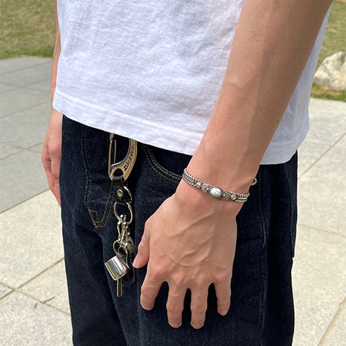 ヴィンテージバングル（ハウライト）